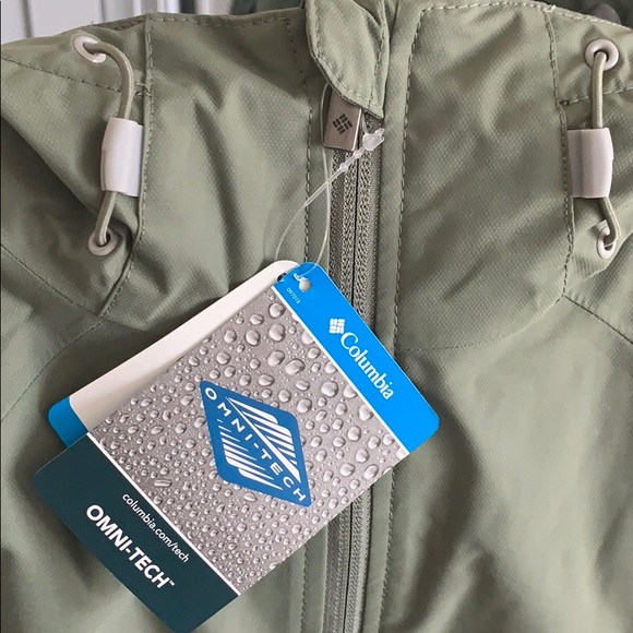 Columbia Omni-Tech All-Weather / Rain Jacket *NWT* - Picture 9 of 9